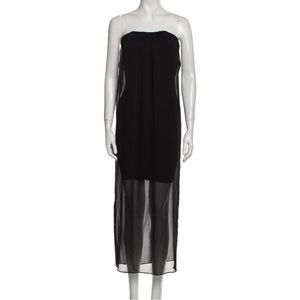 Alice and Olivia black strapless dress. New w tags.